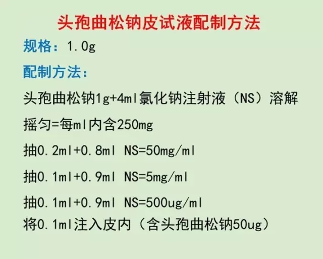 这些头孢必须皮试